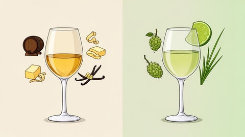 Chardonnay vs Sauvignon Blanc Which White Wine Is for You