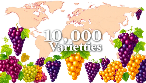 Did You Know? There Are Over 10,000 Grape Varieties in the World