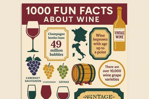 🍷 1000 Fun Facts About Wine