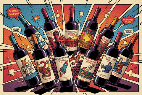 The Majestic Journey of McLaren Vale Shiraz: A Chronicle from Pioneering Roots to 2025's Pinnacle of Perfection