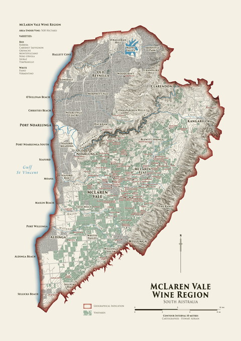 McLaren Vale Wine Map: The Complete Guide to Sub-Regions