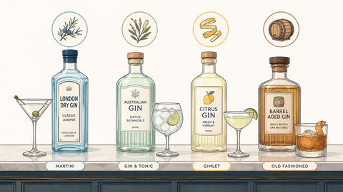 Best Gin for Cocktails Australia: Style Guide and Pairings