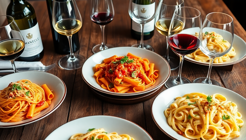 Uncovering the Perfect Wine Pairings for Your Favorite Italian Pasta Dishes