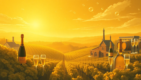 The Effervescent Journey of Champagne: From French Royalty to Global Icon