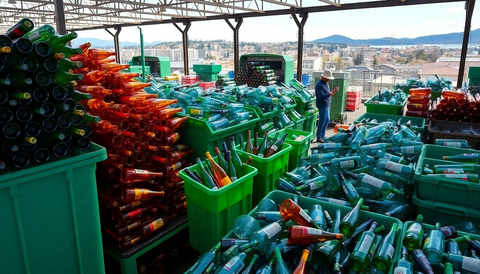 Recycling Wine Bottles in Victoria: A Sustainable Solution