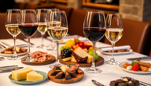 Perfect Food Pairings for Wine: Red, White & Sparkling