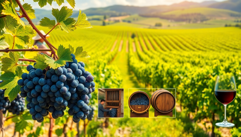 The Journey of a Grape: From Vineyard to Wine Glass
