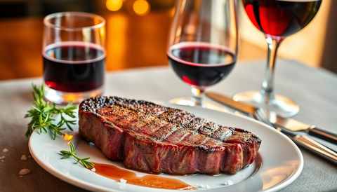 The Perfect Pairing: Exploring the Synergy Between Red Wine and Steak