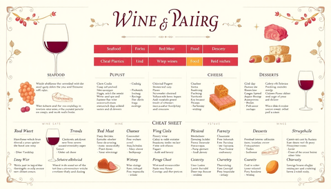 The Ultimate Wine Pairing Cheat Sheet