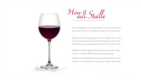 Did You Know? Salt Can Change the Way Wine Tastes