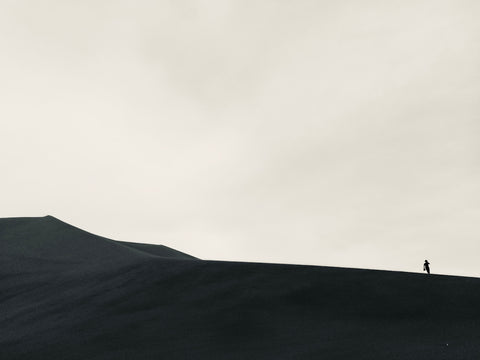 black mountain under white sky during daytime