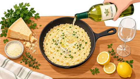 Pinot Grigio for Risotto: Best Cooking Wine Styles
