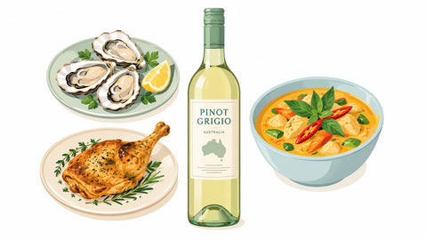 Pinot Grigio Pairing Guide for Australian Dining