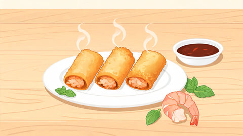 Prawn Spring Rolls Recipe: Crispy & Delicious!