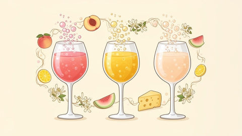 A Guide to Sweet and Bubbly Wine Styles and Pairings