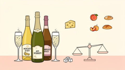 A Guide to Sweet Sparkling Wines from Moscato to Asti