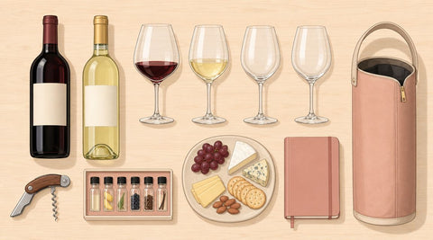 What to Bring to a Wine Tasting Party: An 8-Item Guide