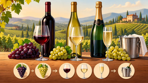 Wine Basics for Beginners: Grapes, Styles and Serving