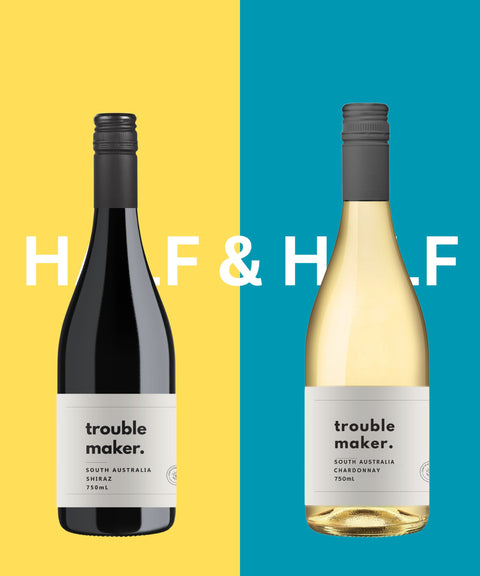 Half  & Half: Shiraz & Chardonnay Pack